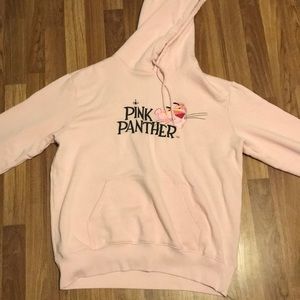 Mens Pink Panther Hoodie
